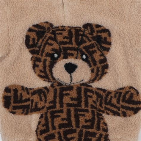 fendi sweatshirt teddy bear